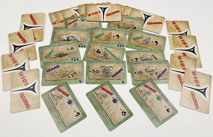 Nisi-Emqu & Discovery Decks with Burlap bags